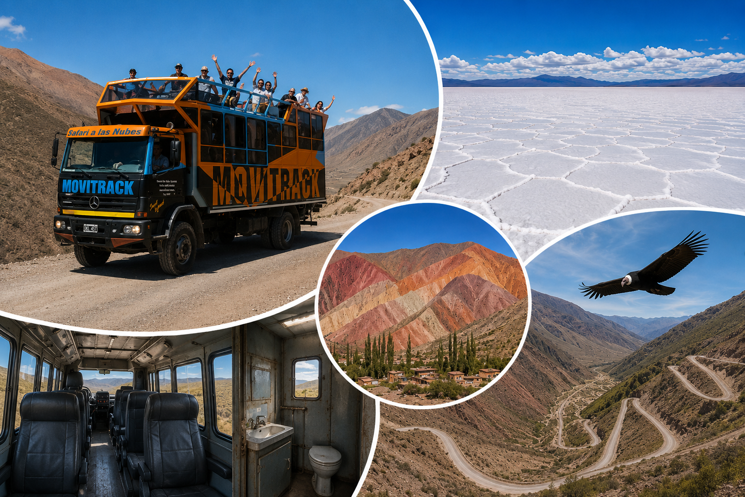 Safari a las Nubes: recorrido por Salinas Grandes, Purmamarca y la Puna en un día