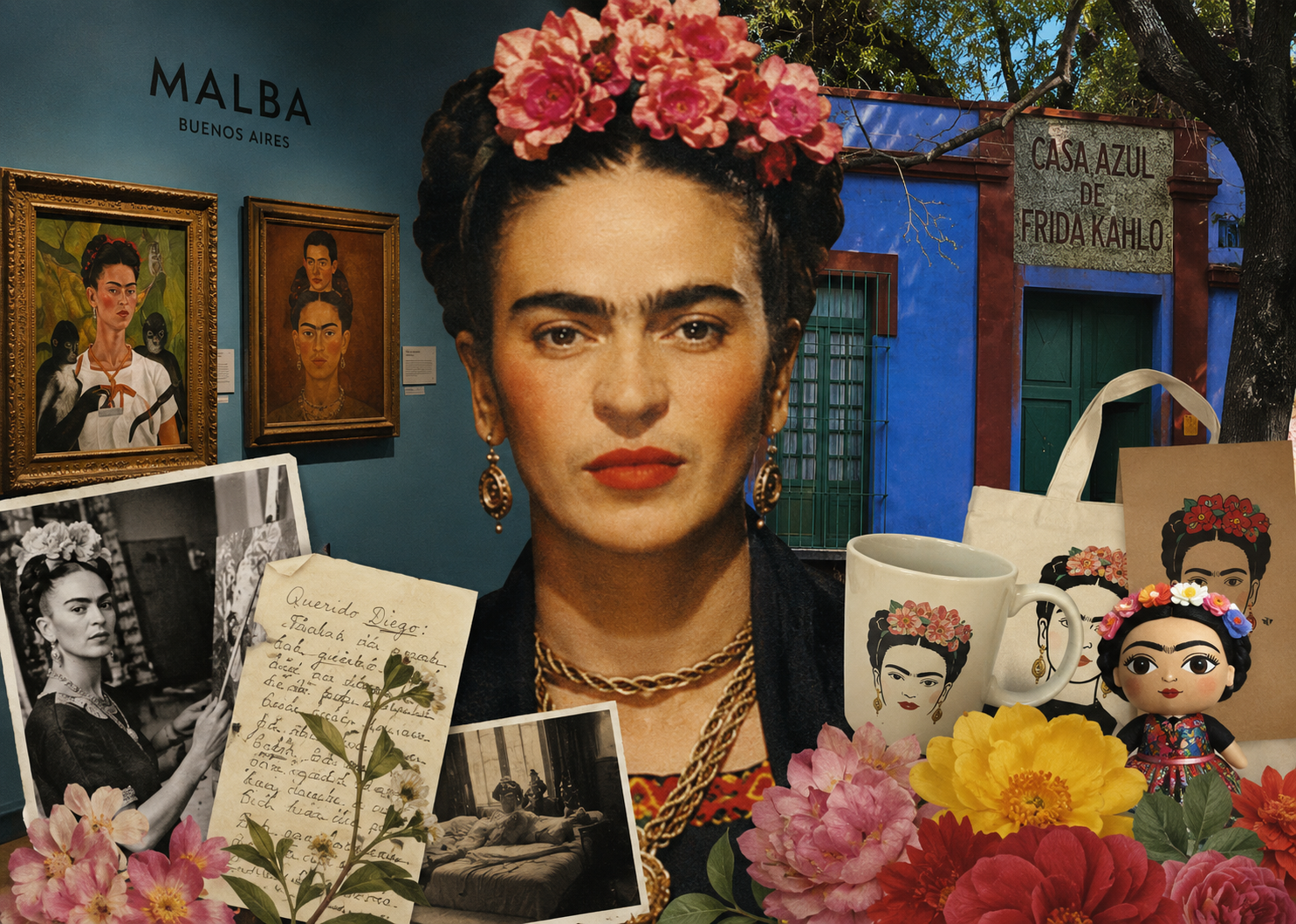 Frida en Buenos Aires: volver a mirar a la artista detrás del ícono pop mexicano
