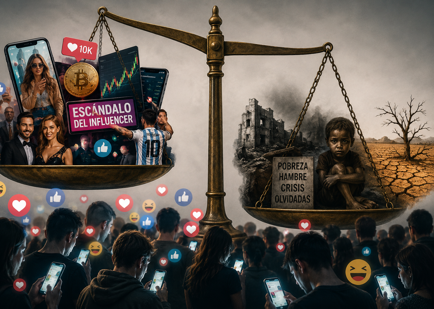 Economía de la atención: por qué un escándalo genera más interés que 700 millones de personas