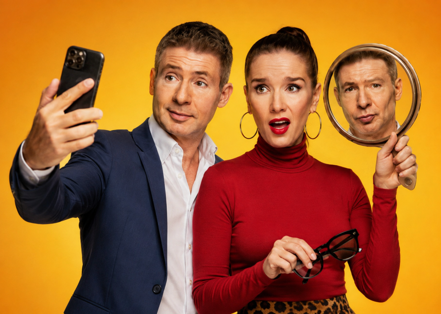 Suar, Oreiro y Moria Casán: el trío que hace reír en «Yo, Narciso»